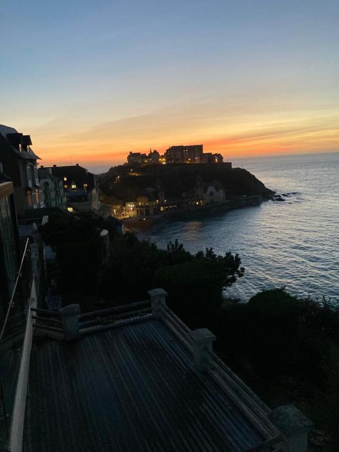 Les Roches Grises, Luxueuse Villa Face Mer, 4Etoiles, Spa Et Jardin Panoramique, Societe La Clef Decamp Гранвиль Экстерьер фото