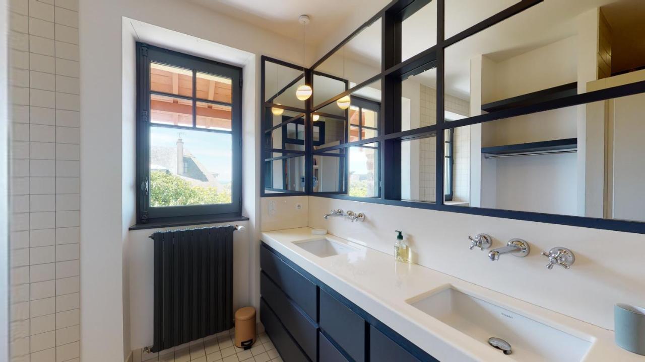 Les Roches Grises, Luxueuse Villa Face Mer, 4Etoiles, Spa Et Jardin Panoramique, Societe La Clef Decamp Гранвиль Экстерьер фото