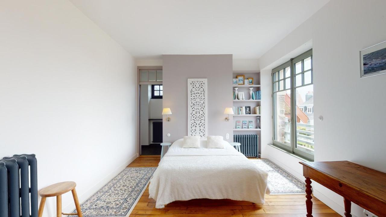 Les Roches Grises, Luxueuse Villa Face Mer, 4Etoiles, Spa Et Jardin Panoramique, Societe La Clef Decamp Гранвиль Экстерьер фото