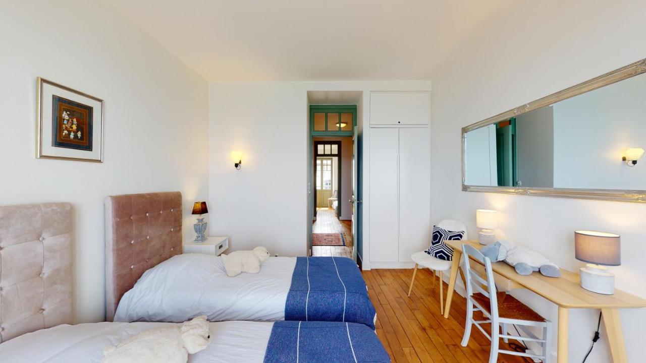 Les Roches Grises, Luxueuse Villa Face Mer, 4Etoiles, Spa Et Jardin Panoramique, Societe La Clef Decamp Гранвиль Экстерьер фото