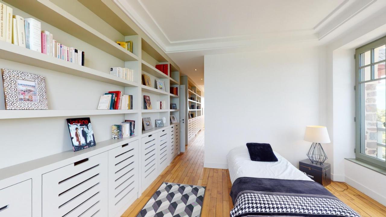 Les Roches Grises, Luxueuse Villa Face Mer, 4Etoiles, Spa Et Jardin Panoramique, Societe La Clef Decamp Гранвиль Экстерьер фото