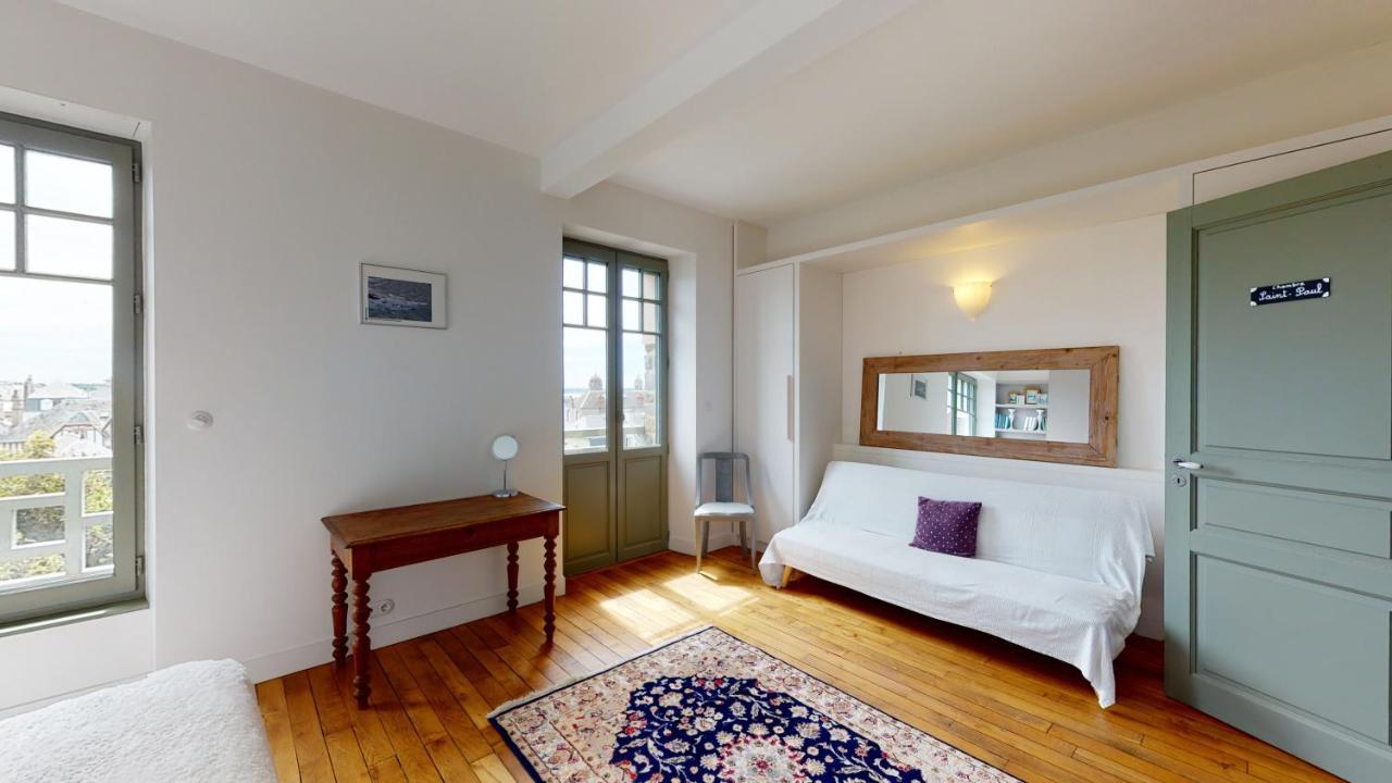 Les Roches Grises, Luxueuse Villa Face Mer, 4Etoiles, Spa Et Jardin Panoramique, Societe La Clef Decamp Гранвиль Экстерьер фото
