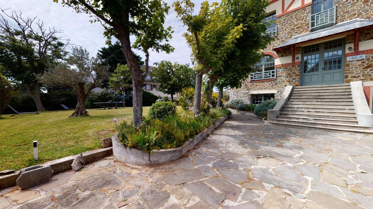Les Roches Grises, Luxueuse Villa Face Mer, 4Etoiles, Spa Et Jardin Panoramique, Societe La Clef Decamp Гранвиль Экстерьер фото