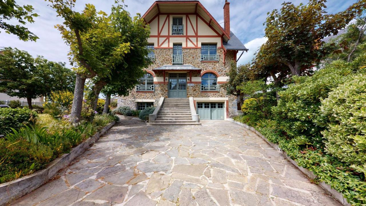 Les Roches Grises, Luxueuse Villa Face Mer, 4Etoiles, Spa Et Jardin Panoramique, Societe La Clef Decamp Гранвиль Экстерьер фото