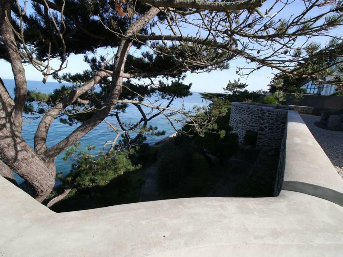 Les Roches Grises, Luxueuse Villa Face Mer, 4Etoiles, Spa Et Jardin Panoramique, Societe La Clef Decamp Гранвиль Экстерьер фото